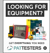 PAT Testing equipment from pattesters.co.uk